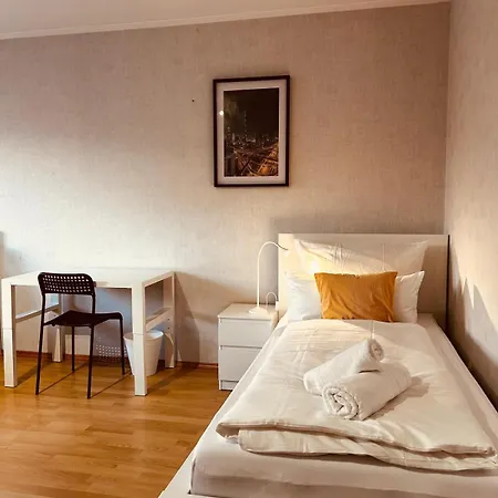 B23 Wooon 10 Einzelbetten I 5-zimmer I Tv I Bad Neu I Premiumbettwaesche Apartman
