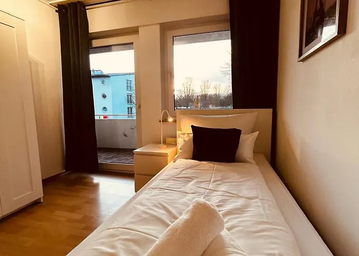 아파트 Osnabruecker Strasse Wooon 10 Einzelbetten I 5-zimmer I Tv I Bad Neu I Premiumbettwaesche